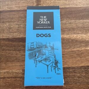 Cartoon Note Pad - Blue